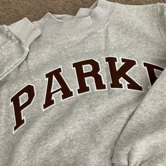 Parke Monochrome Varsity Mockneck - Picture 2 of 5